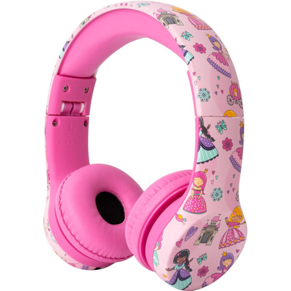 Snug Play+ Barnhörlurar med volymbegränsning för småbarn (pojkar/flickor Princess