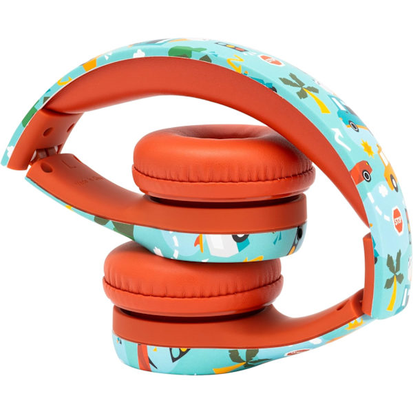 Snug Play+ Barnhörlurar med volymbegränsning för småbarn (pojkar/flickor Vroom