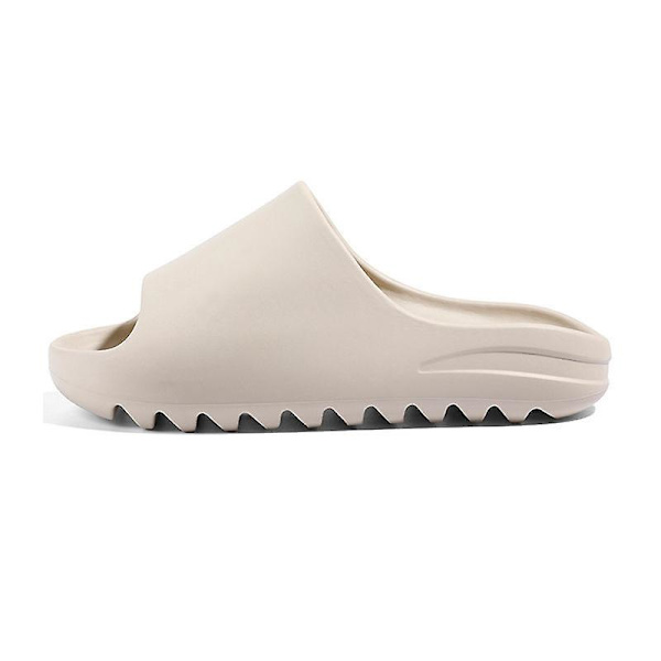 Unisex Pillow Slides Sandaler Halksäkra Supersofta Tofflor Hemmoln Skor White 44-45