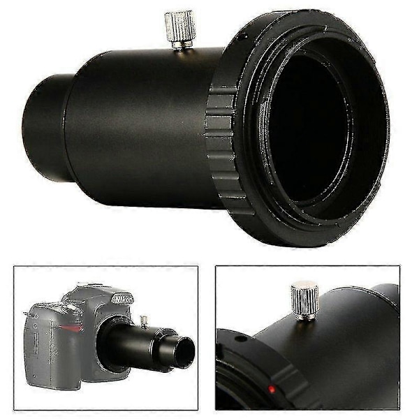 Helmetall Teleskop Kamera Adapter T-ring + 1.25\" Teleskopfäste Adapter + Förlängningsrör För Nikon Dslr För Canon Eos Dslr