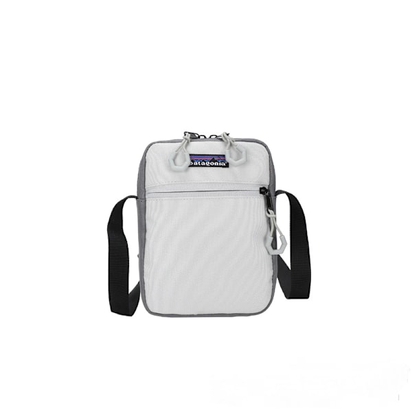 PATA Liten Crossbody Väska för Män, Mini Messenger Väska Axelväska för Telefon Pass Grey