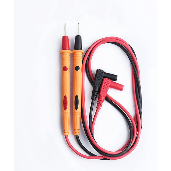 Set med 2 1000V/10A digital multimeter mätlinjer, multimeter testkablar