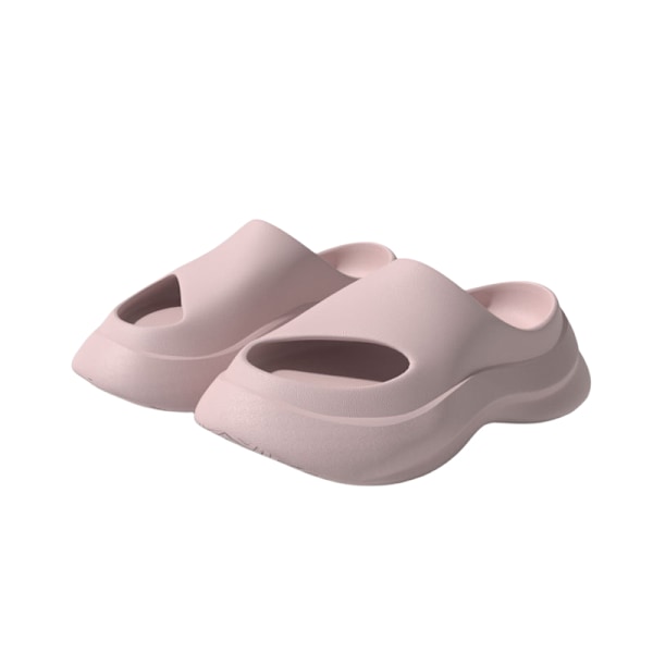 Clunky Dad Sandaler Tjocka Eva Plattformsskor Slip On Tofflor Rosa 36