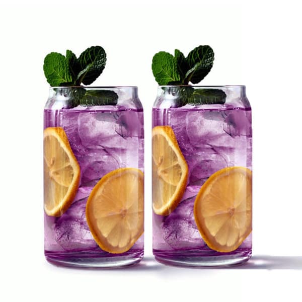 Glas, longdrinkglas, cocktailglas, sugrör, dricksglas, 370 ml