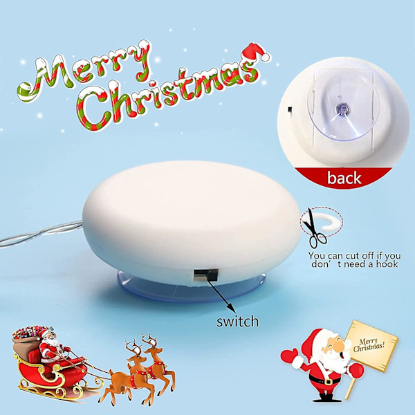 LED Sugpropp Jultomte Lampa, Ljusslinga