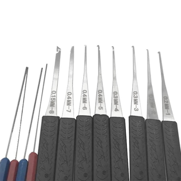 Broken Key Extractor Kit Tool - Debris Extractor 12-delar