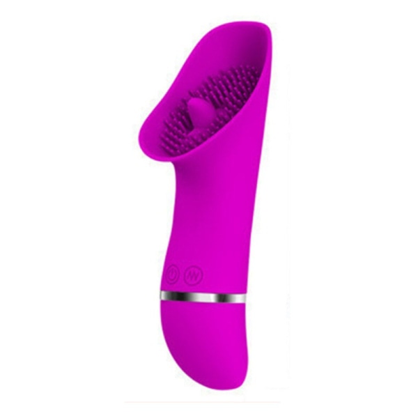 Multi-användning Bröstsug Cunt Massager Låg ljud sexuell leksak för kvinnor purple