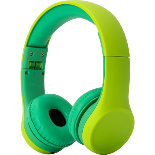 Snug Play+ Barnhörlurar med volymbegränsning för småbarn (pojkar/flickor Green 21