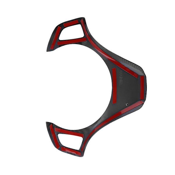 Bilstylning Ratt Trim Cover Dekal Kolfiber Stil Ersättning för X3 E83 2006-2009