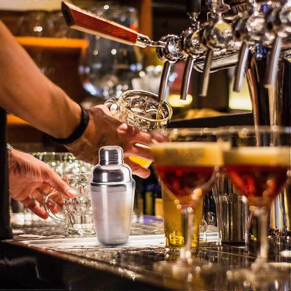 Cocktailshaker, shakerkopp i rostfritt stål 350cc