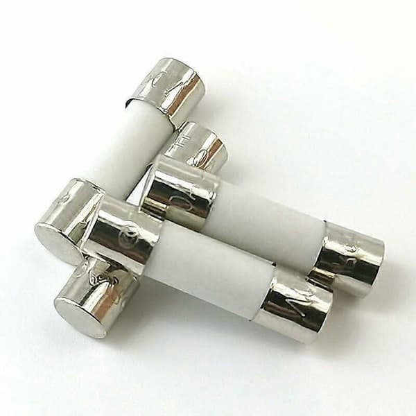 10x keramisk trög säkring (T) 10A / 250VAC 5x20mm