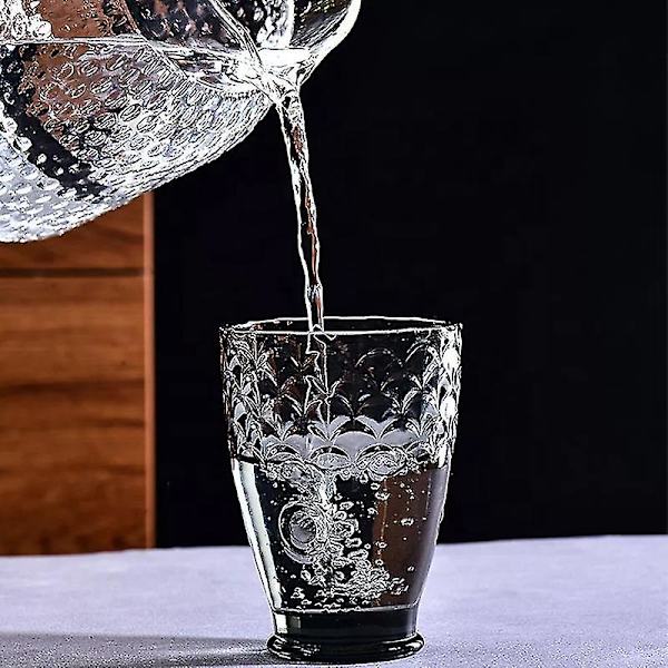Koi Stack Slass Set Fiskformad Gobelet Cup Cocktail ölglas C3 601-700ml