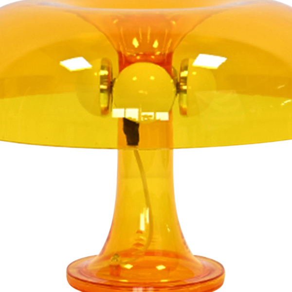 Retro Svamplampa För Rum Estetisk Modern Belysning Dimbar, Cool Yellow