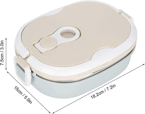 Termisk Bento Matlåda med Rostfri Termisk Isolering, 1-3 Lager Matbehållare för Barn Vuxna Studenter Barn Pack Mat Lämplig för