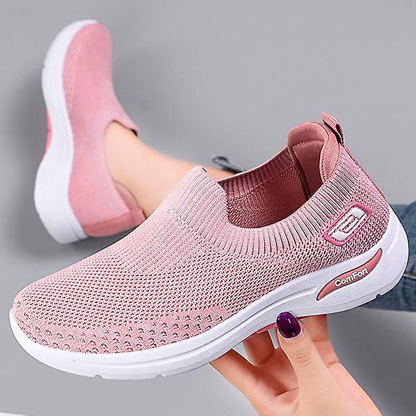 Ortopediska Damskor med Slip-on Design (FÅ DET) pink 37