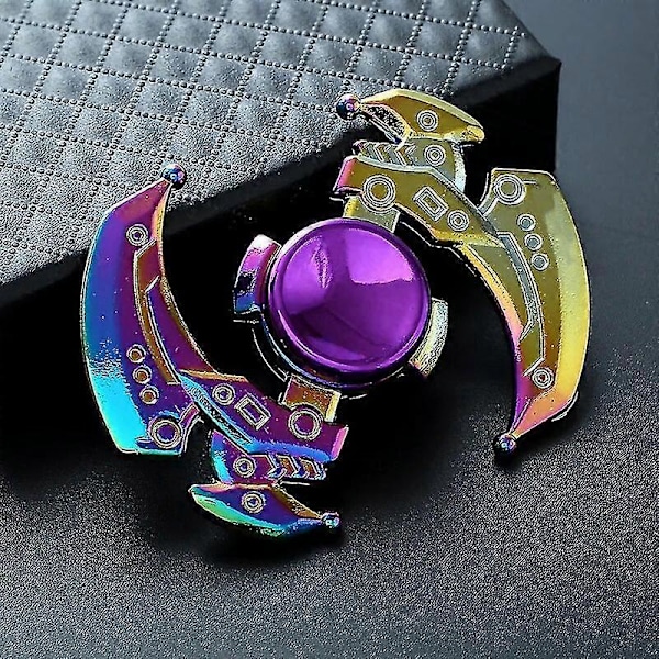 Ny 28 Stil Färgglad Metall Fidget Spinner Dekompression Legering Regnbåge Hand Spinner Edc Vuxen Finger Stress Relief Leksak Grossist_Italiensk Design 24