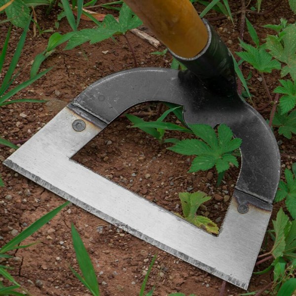 Ogräsrensning hacka ihålig jordbrukshacka borste skärverktyg mangan