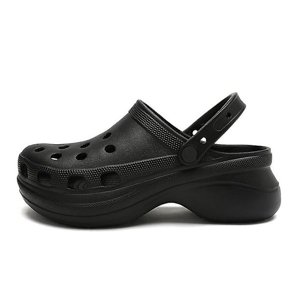 Kvinnors Klassiska Platform Clog black 40