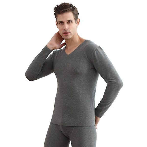 Set för thermal underkläder för vuxna dark grey Men S