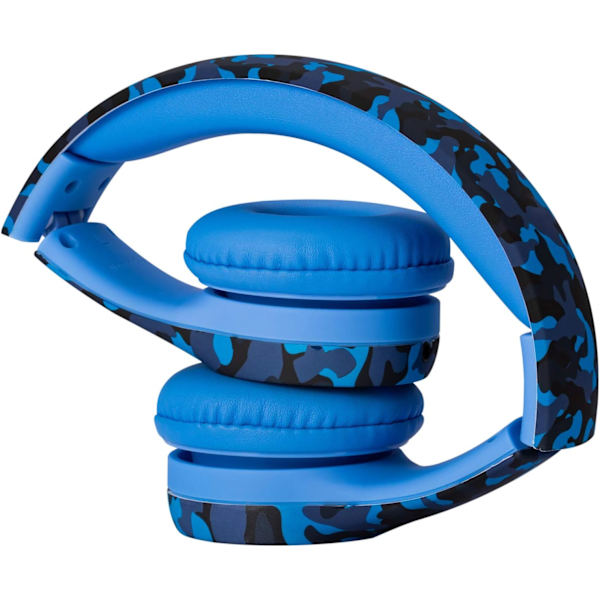 Snug Play+ Barnhörlurar med volymbegränsning för småbarn (pojkar/flickor Blue Camo