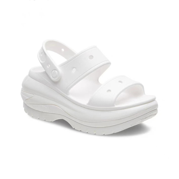 Kvinnors Klassiska Mega Crush Clog Tjocka Eva Platformskor Tjocka S M7-W9 white