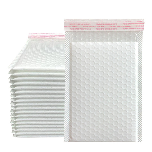 100/50 st Fraktbubbelkuvert - Mjukt vadderade kuvert för förpackning White 50pcs 22-30cm