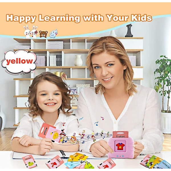 Bebetter Smart English Speaking Card Reader Utbildningsleksak för barn i åldern 2 till 3 år
