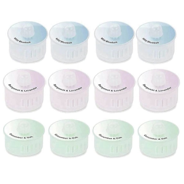12-pack Doftkapslar Luftfräschare för ECOVACS Deebot T9