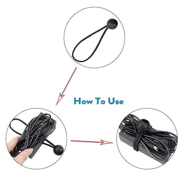 30 Stycken Bungee Cord, Presennings Bungee Cord, Bungee Cord för Paviljong, Selar (200mm och 150mm)