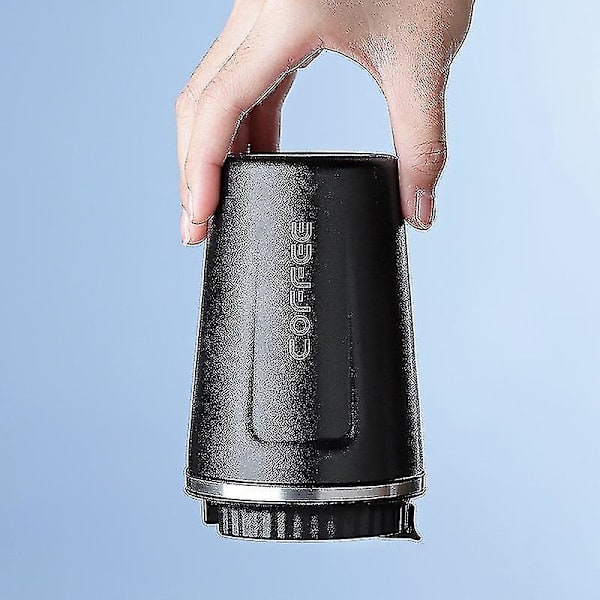 380/510 ml kaffemugg i rostfritt stål Läcksäker termos Resevatten B White 380ML