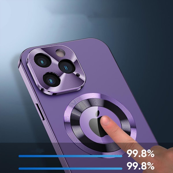 360 Graders Dubbelsidigt Helkroppsskal för Iphone 15/15 Pro/15 Plus/15pro Max iPhone 15Plus gold