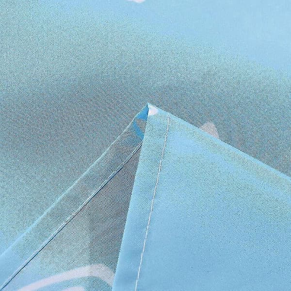 Nytt Medelhavet Polyester Duschdraperi