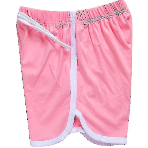 Onsdag Sommar Girls Sports Suit - Barnpyjamas Set For Active Pink 160cm