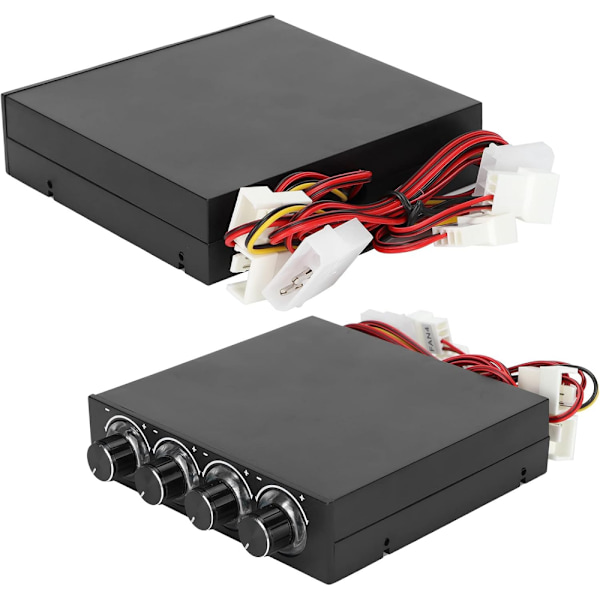 Kylfläktkontroller Humaniserad Brusreducering Multifunktionell PWM Hastighetskontroller 5V-12V