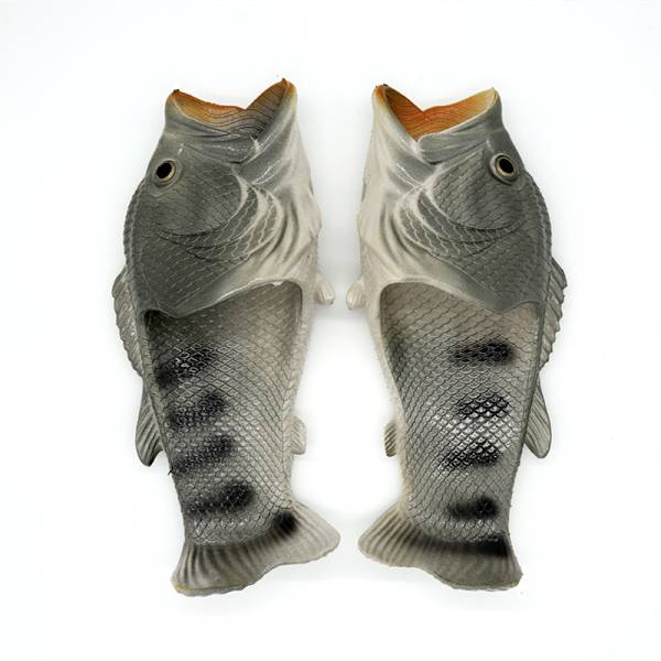 Fish Flops De Originala Fiskskor Roliga Unisex Sandaler 39 Grå färg