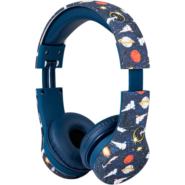 Snug Play+ Barnhörlurar med volymbegränsning för småbarn (pojkar/flickor Space