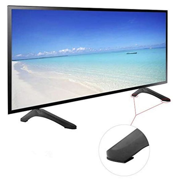 2 st Universal TV-Stativ Basfäste för 32-65 tum Samsung Vizio Sony L