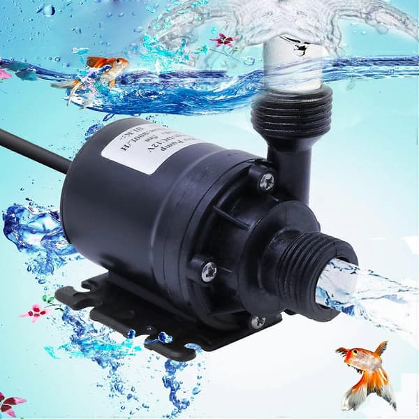 800L/H 5M Dränkbar Vattenpump DC 12V Amfibiepump
