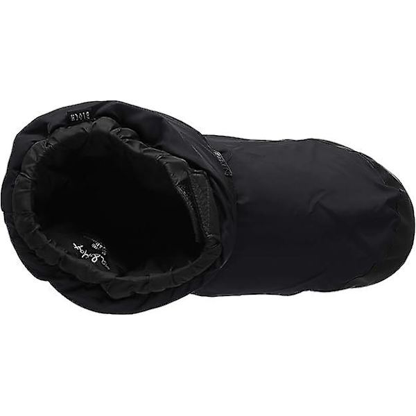 Unisex Varm Upp Bootie Dansesko för Vuxna Black 38 39
