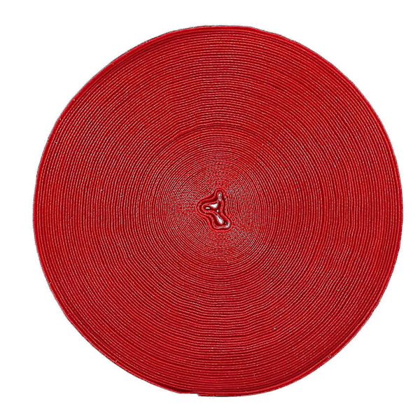 50 Yards Jul Sammet Band Enkelsidigt Band Enfärgat Satin Sammet Band För Jul W