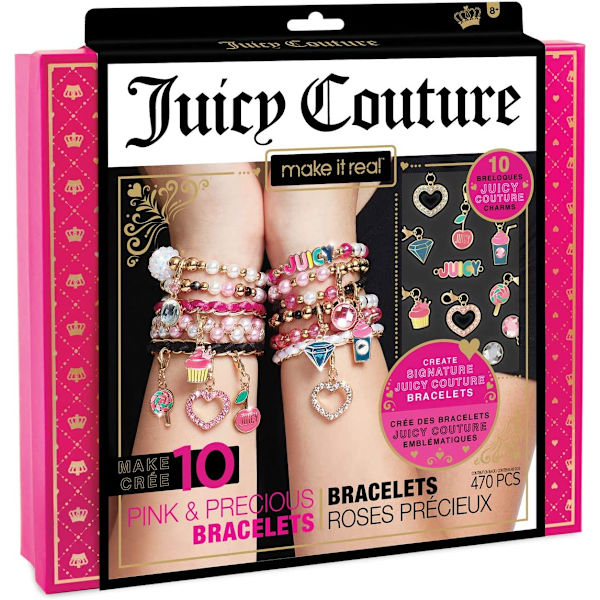 Make It Real Juicy Couture-kedjor och berlocker - perfekta barnfödelsedagar och