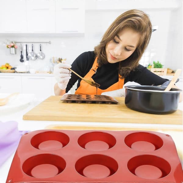 Silikon Bakform Kakform Kakaform Fondantform Formar Doftljusform