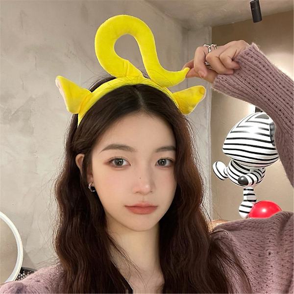 Teletubbies Pannband Cosplay Hårband Tecknad Söt 3d huvudbonader Hår Ac Laa-Laa