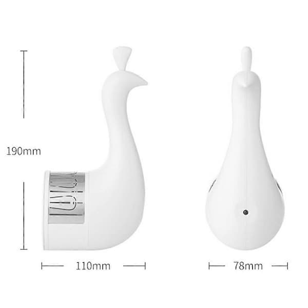5V USB-driven Påfågel LED Nattlampa
