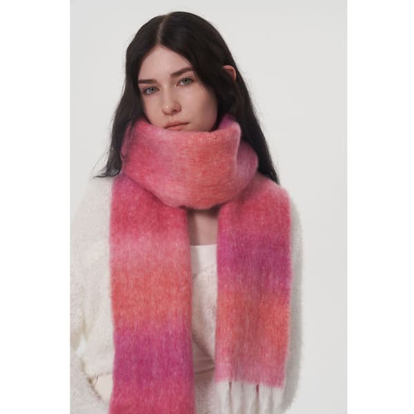 Sjal i ull, pashmina-känsla, julklapp