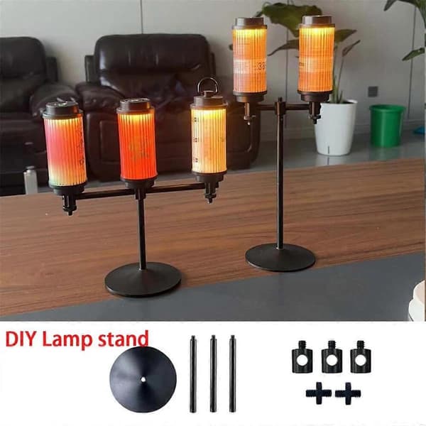 Mini LED Campinglampa Utomhus Campingtillbehör B
