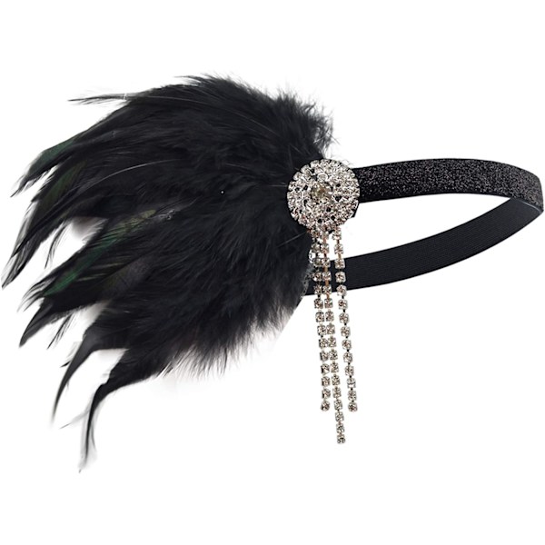 1920-talsklaff Gatsby set Vintage pannband Ea STYLE1