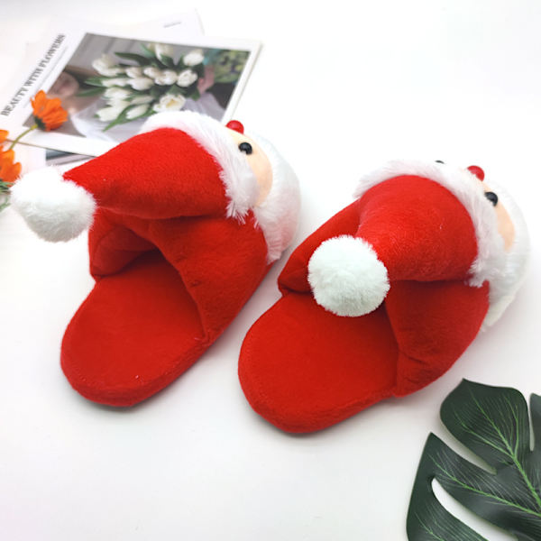 Tofflor Jultomten Tofflor Varma Inomhus Julgåva