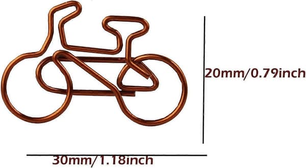 30 st Cykelformade Gem Cykelformade Metallgem