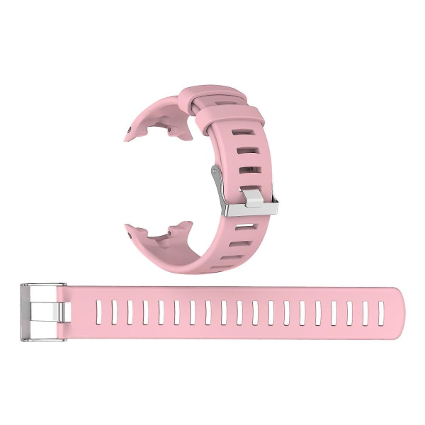 Silikonarmband för Suunto-d4 D4i-novo Watch Mjukt band Rose red